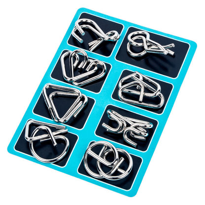 The Nine Rings Series - Metal Knot Puzzles